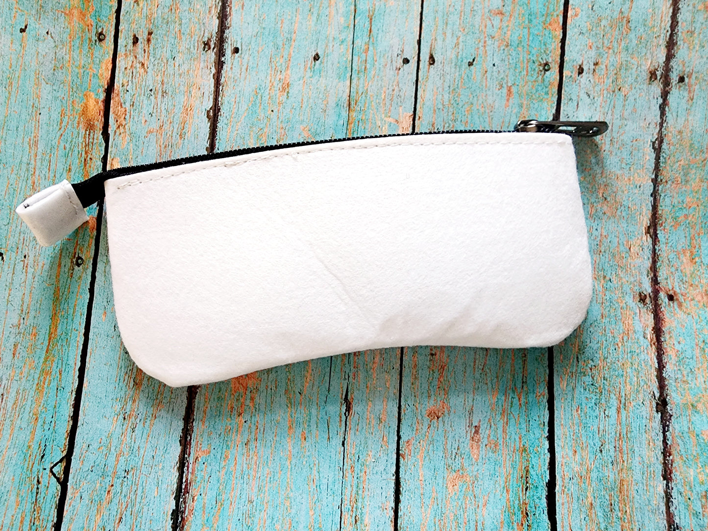 Polyester Eyeglass/Sunglass Zipper Case Sublimation Blank. Grey or White