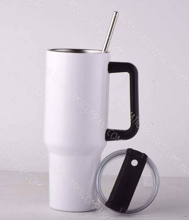Blank 20-Pack 40 OZ SUBLIMATION TUMBLER WITH HANDLE! FREE SHIPPING!