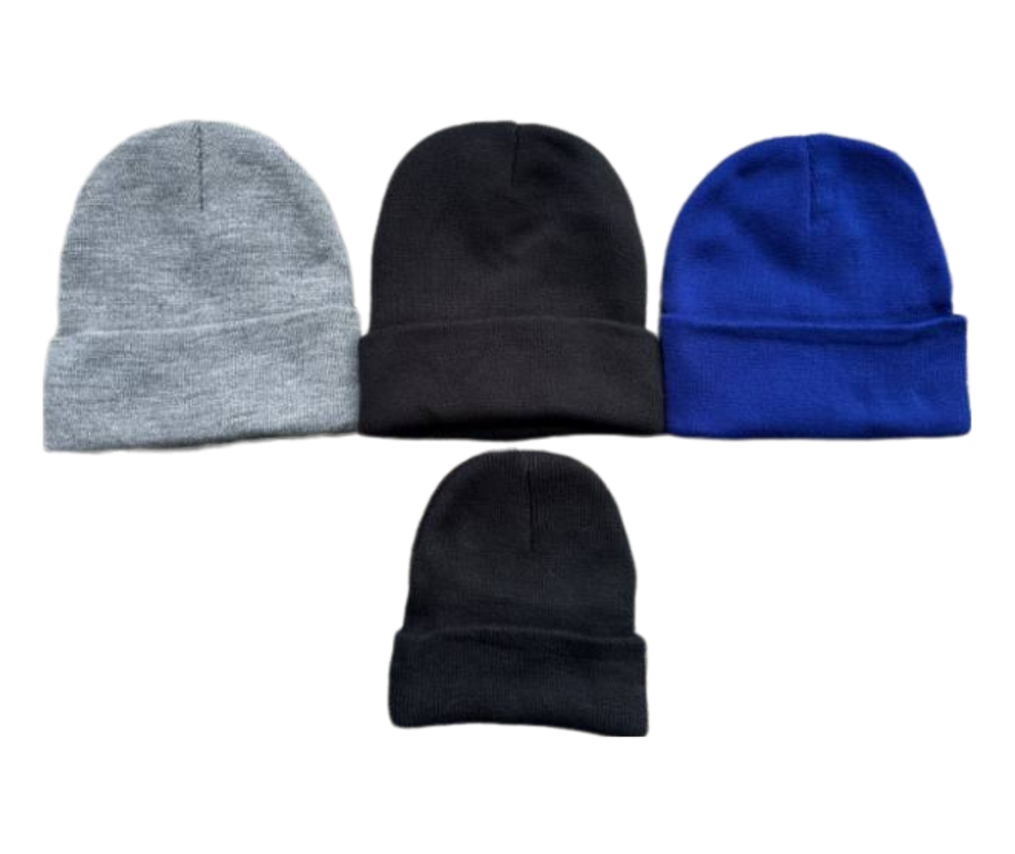 Adult and Kids Blank Beanie Hat Black, Grey, Blue! Perfect for Hat Patches.