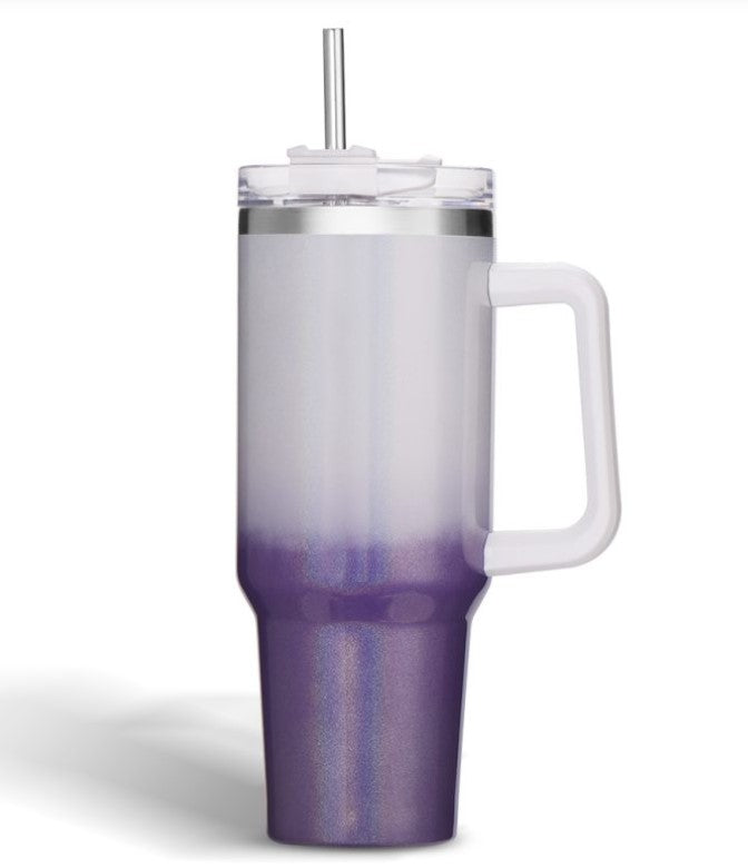 5-Pack 40OZ Sublimation Blank Tumbler With Handle! FREE SHIPPING!