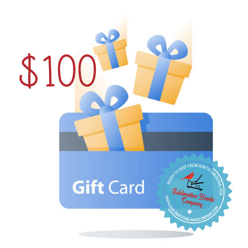 SublimationBlanksCompany.com Digital Gift Card
