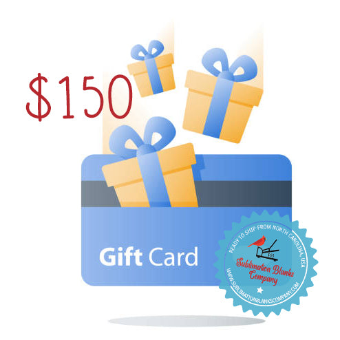 SublimationBlanksCompany.com Digital Gift Card