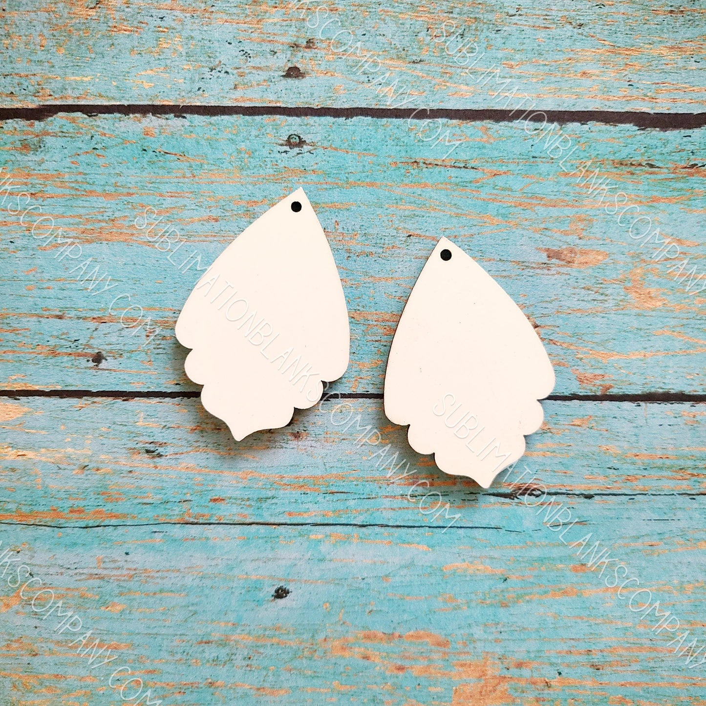 Pair of 2-sided BOHO Necklace Pendant Sublimation Blanks (2 pcs)