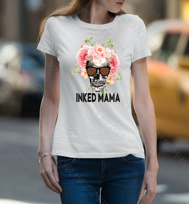 Inked Mama Skull .svg digital download artwork