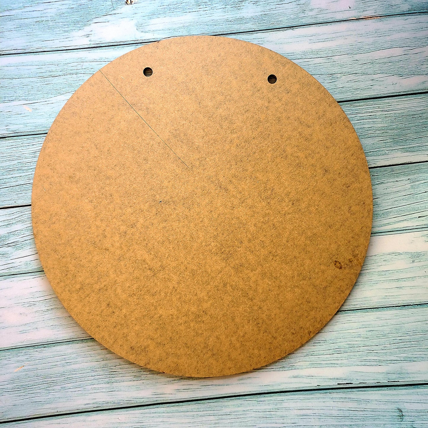 16" Round MDF Wall or Door Hanger Circle Sublimation Blank