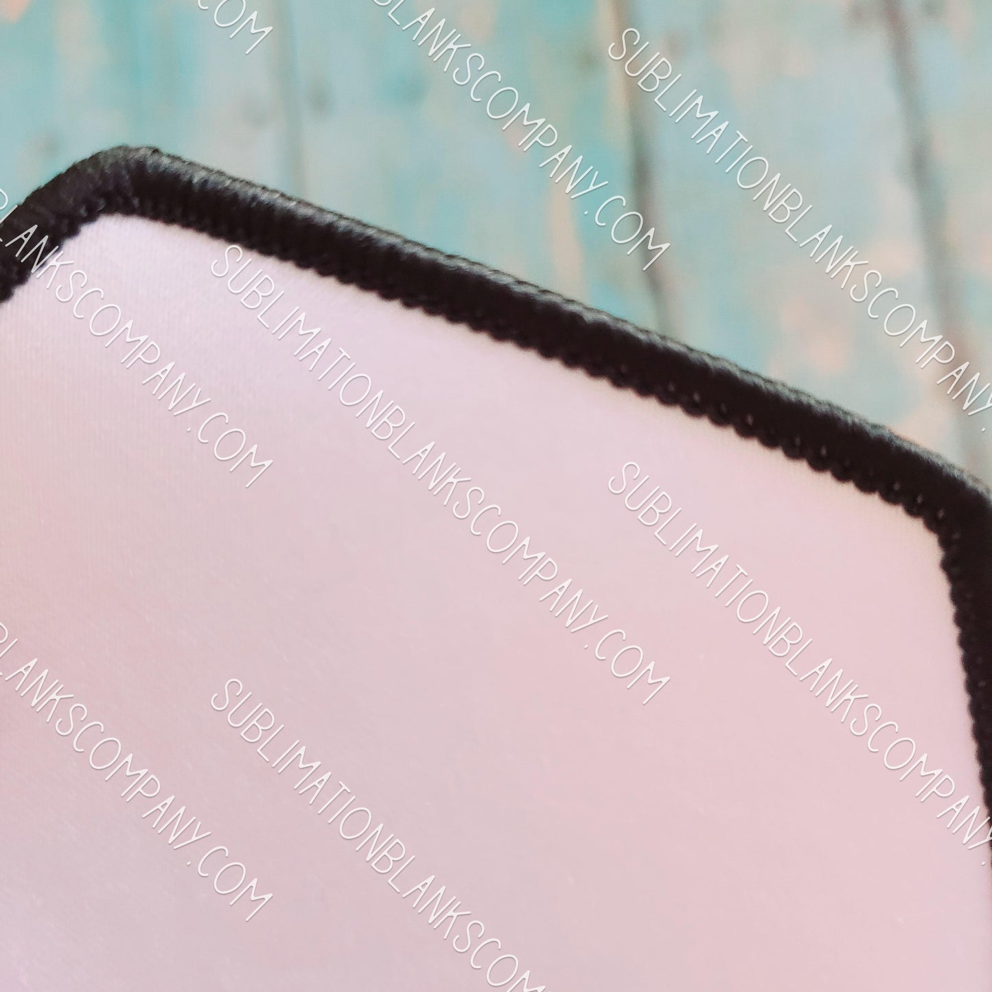 Half Diamond Hat Patch Sublimation Blank with Black Trim