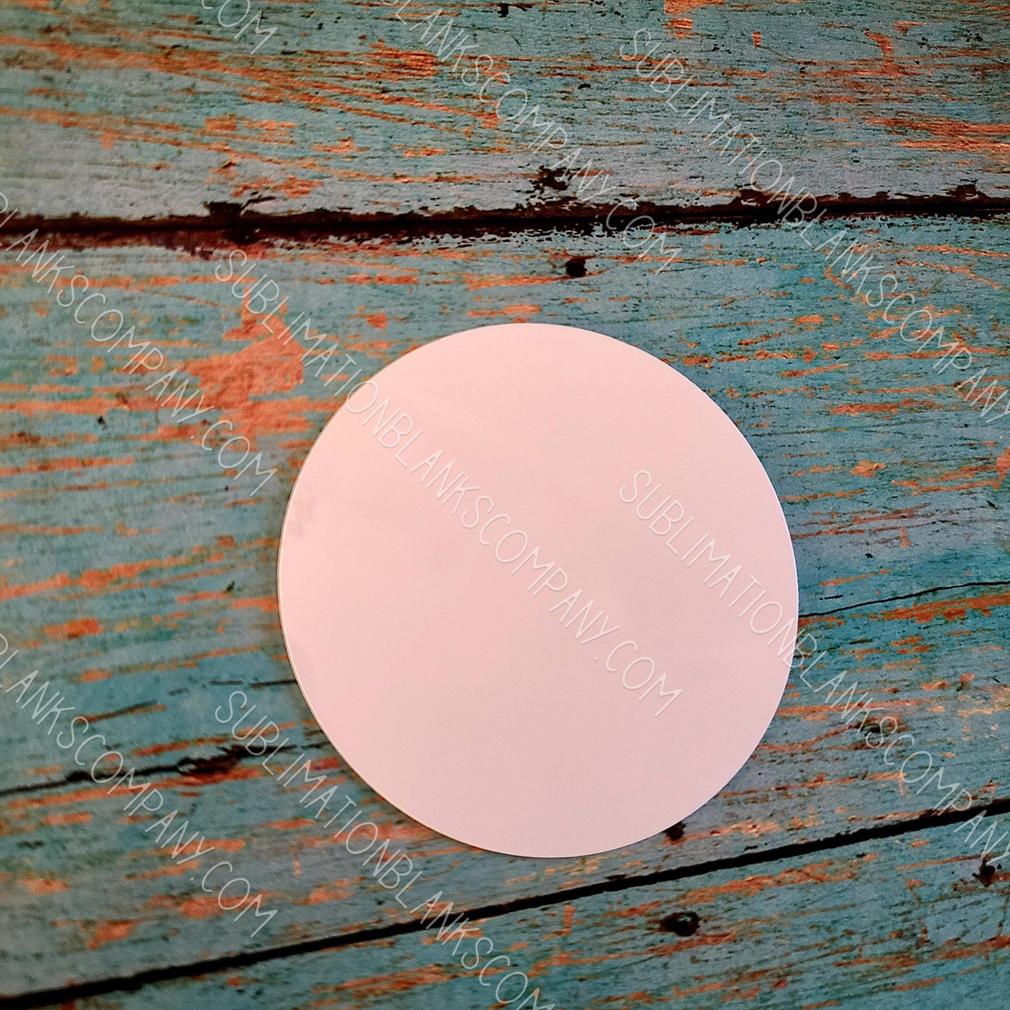 Round or Rectangle Aluminum Refrigerator Magnet Sublimation Blank. Laserable!