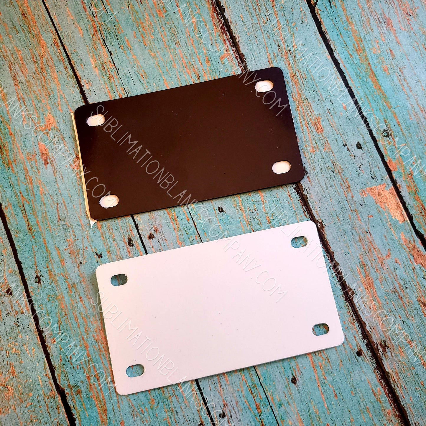 License Plate Aluminum Refrigerator Magnet Sublimation Blank. Laserable!