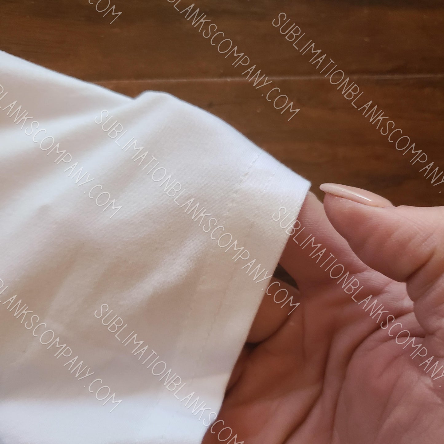 Ladies Short Sleeve T-Shirt Sublimation Blank! White/Pink/Grey