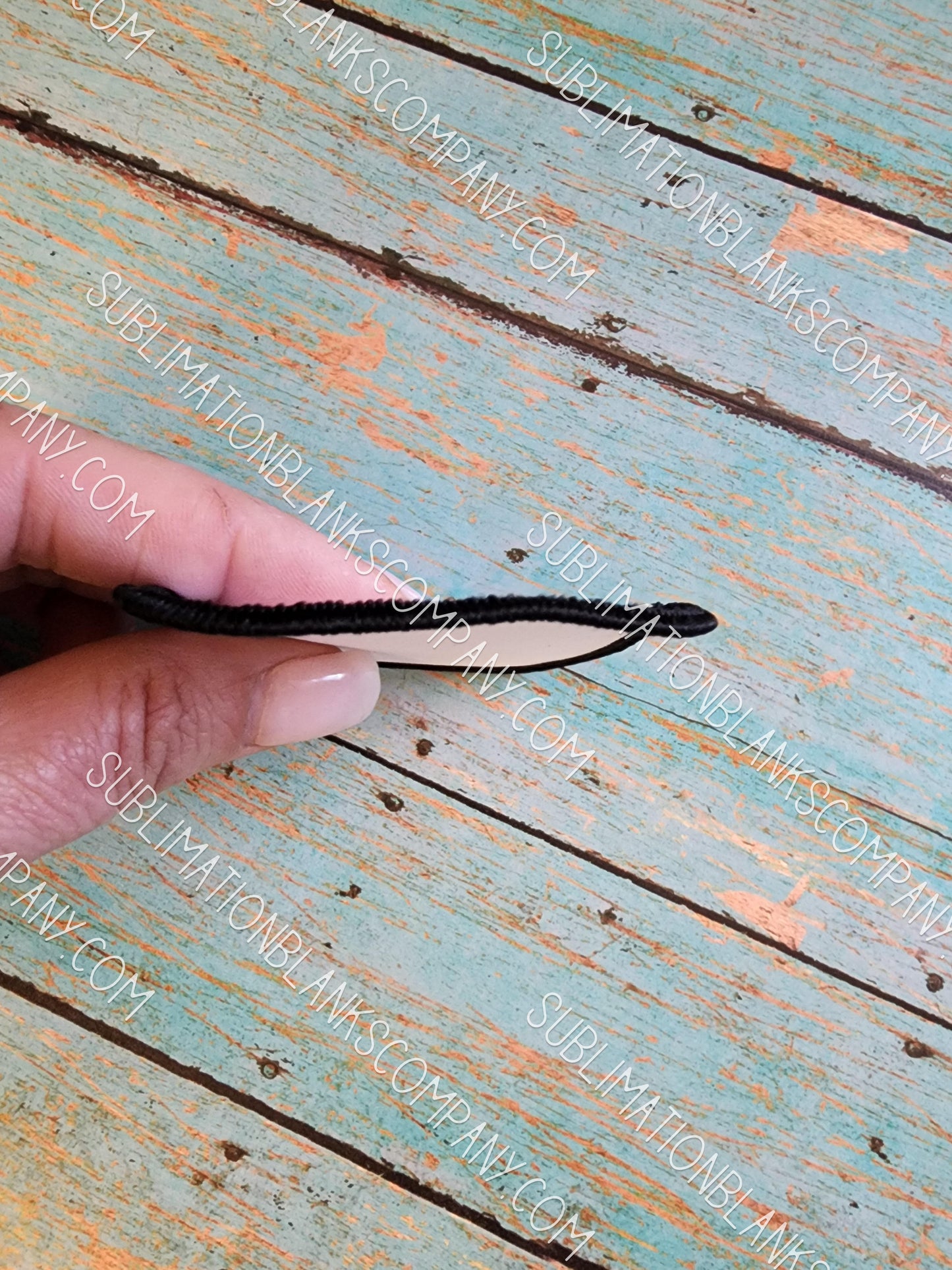 Rounded Square Hat Patch Sublimation Blank