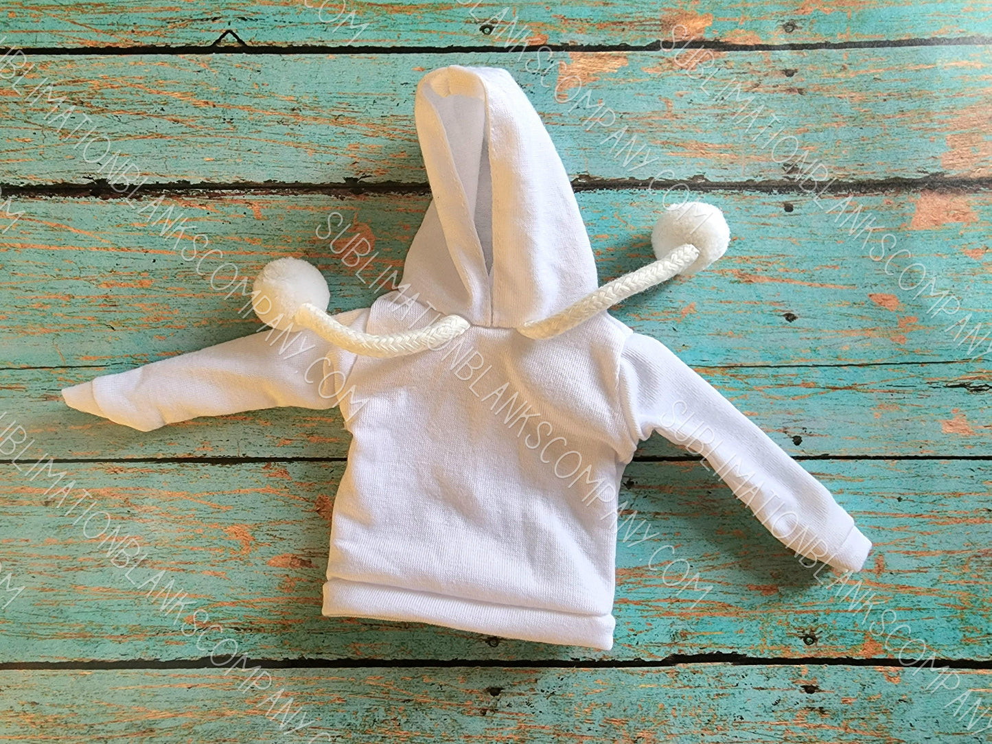 Doll Elf Hoodie Sweatshirt Sublimation Blank Polyester Shirt