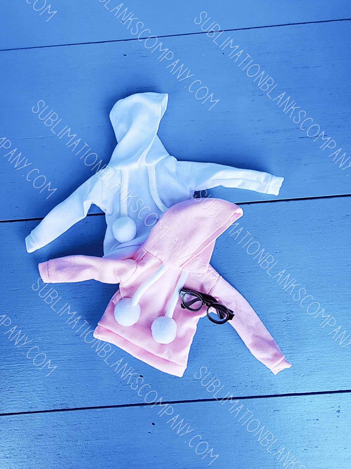 Doll Elf Hoodie Sweatshirt Sublimation Blank Polyester Shirt