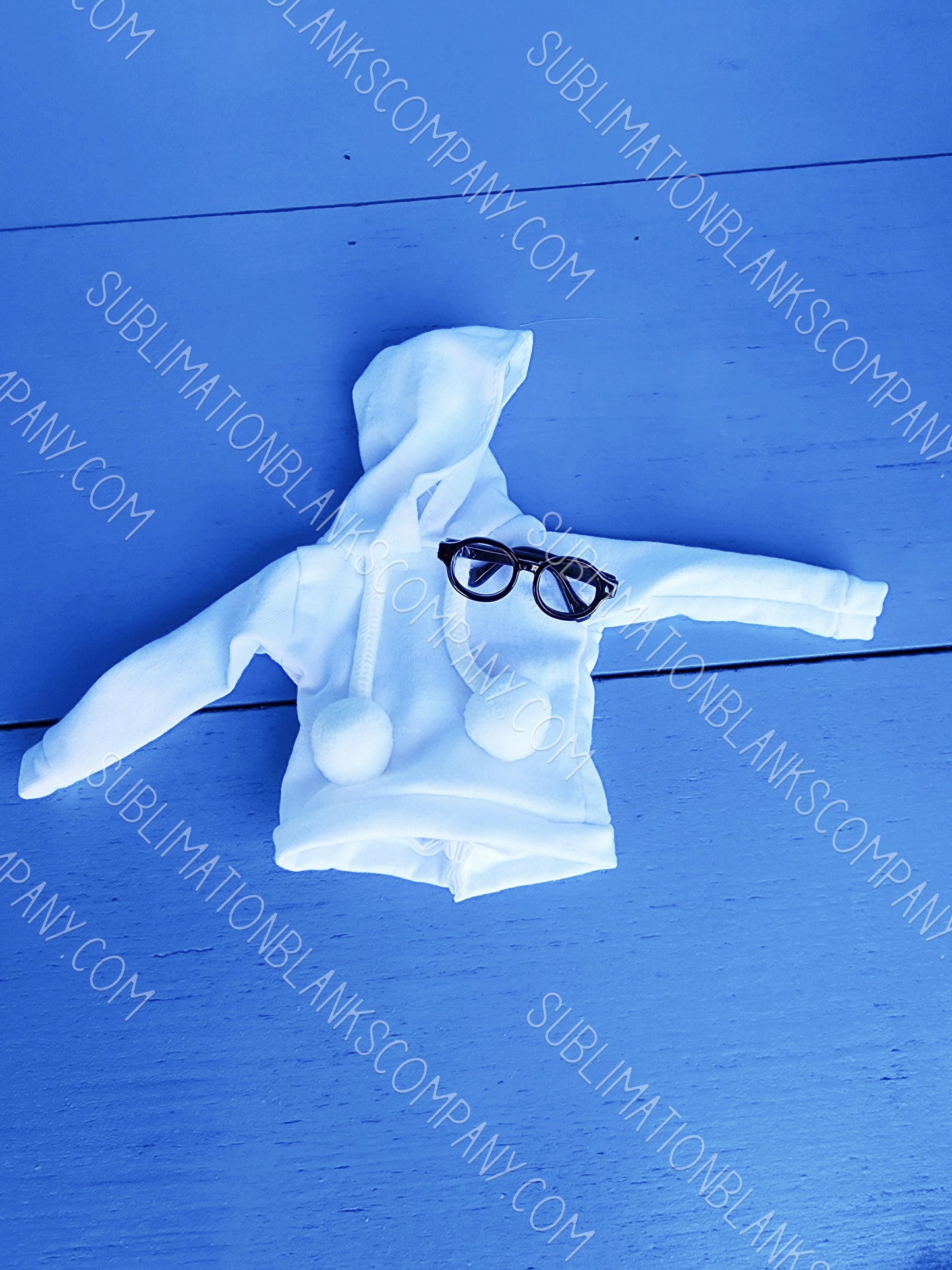 Doll Elf Hoodie Sweatshirt Sublimation Blank Polyester Shirt