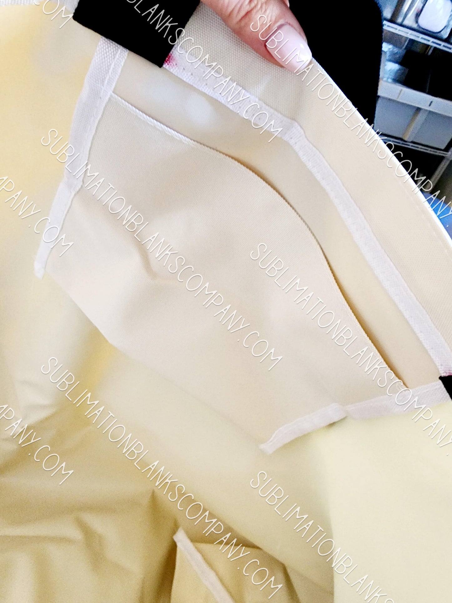 Extra Large Polyester Tote Bag Sublimation Blank! Beach Bag