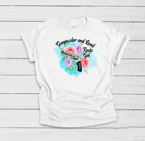 Gunpowder and Lead Kinda Girl .png digital download artwork