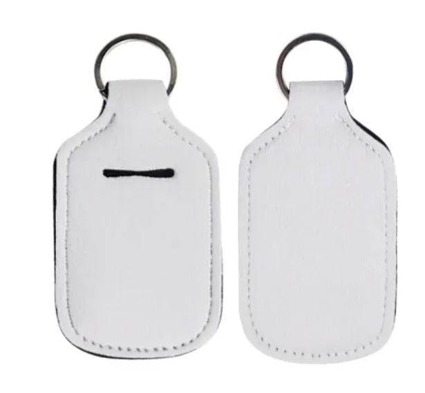 PU Neoprene Snakeskin Hand Sanitizer Holder/Keychain Holder. - Can Attach  to Keys / Purses / Bags / Backpacks Etc. - Hand Sanitizer Not Included** -  Holds 1fl. oz Bottle - Outside Material