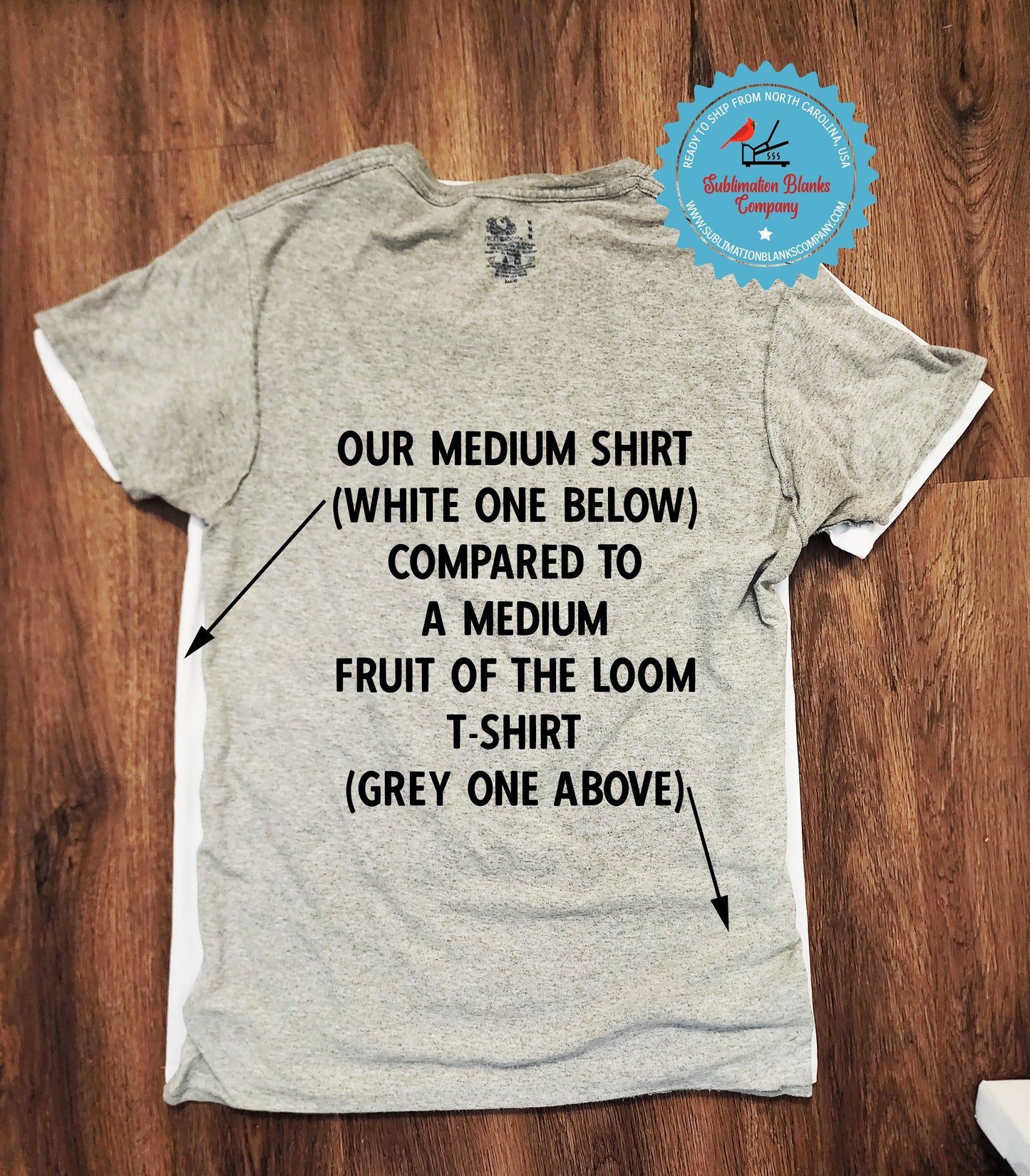 Unisex White Short Sleeve Polyester T-Shirt for Sublimation Blank! 95% Polyester