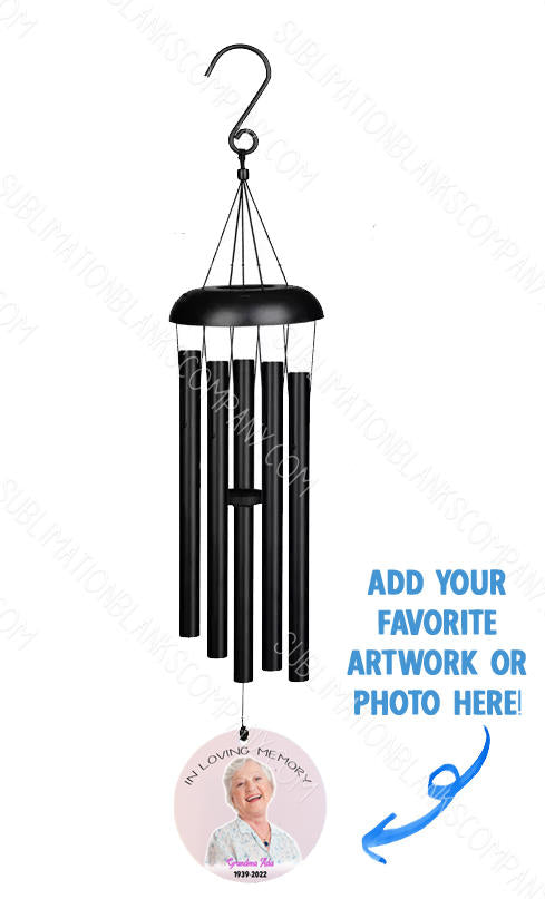 Sublimation Blank Wind Chimes. Also laserable!