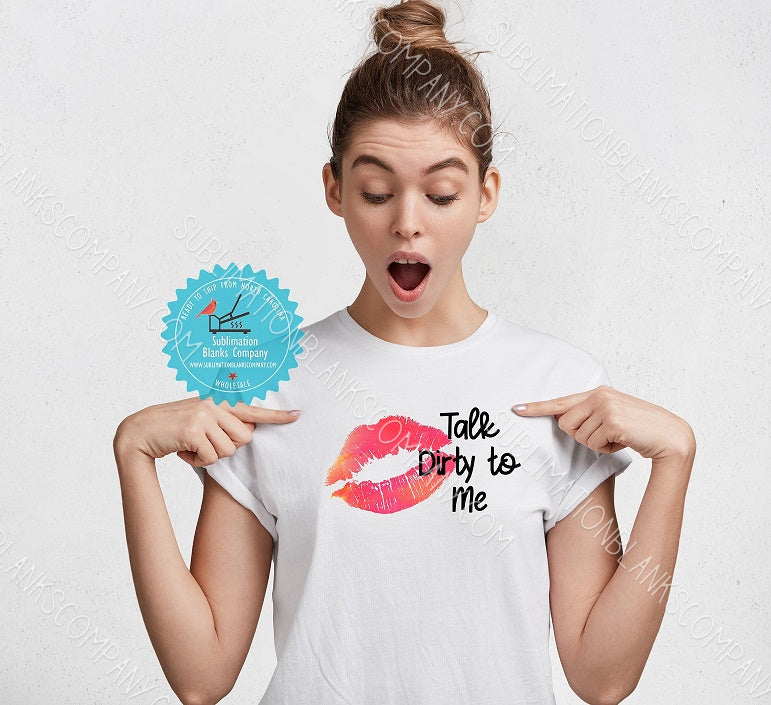 Talk Dirty to Me Lips .svg digital download artwork