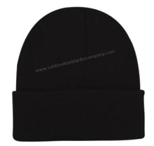 Load image into Gallery viewer, Adult and Kids Blank Beanie Hat Black, Grey, Blue! Perfect for Hat Patches.
