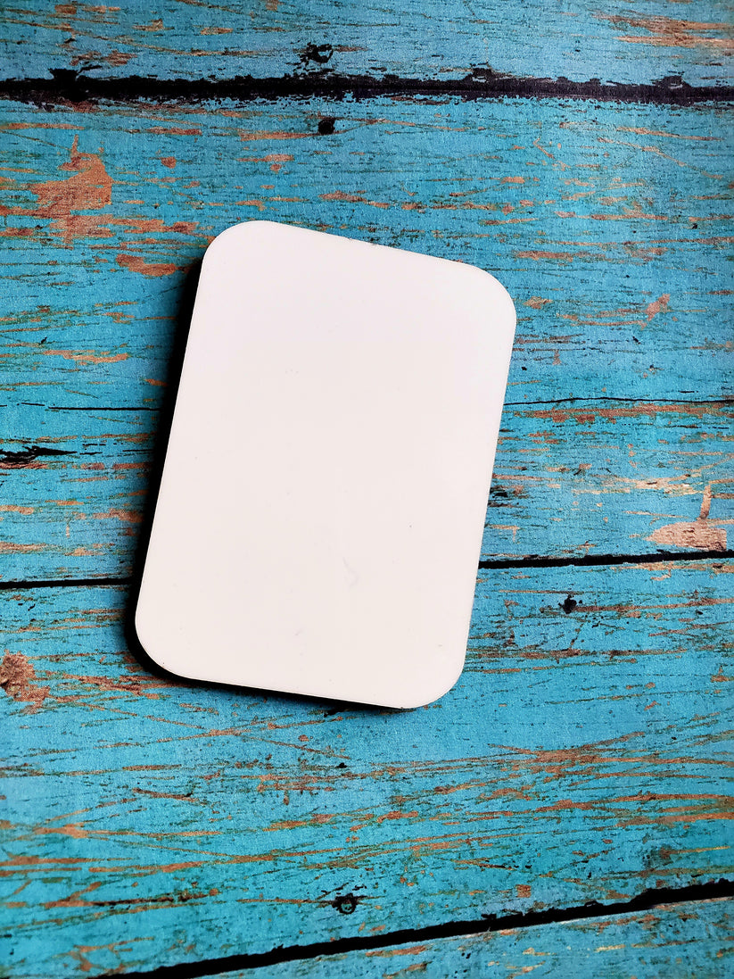 Rectangle Refrigerator Magnet Sublimation Blank – Sublimation Blanks ...