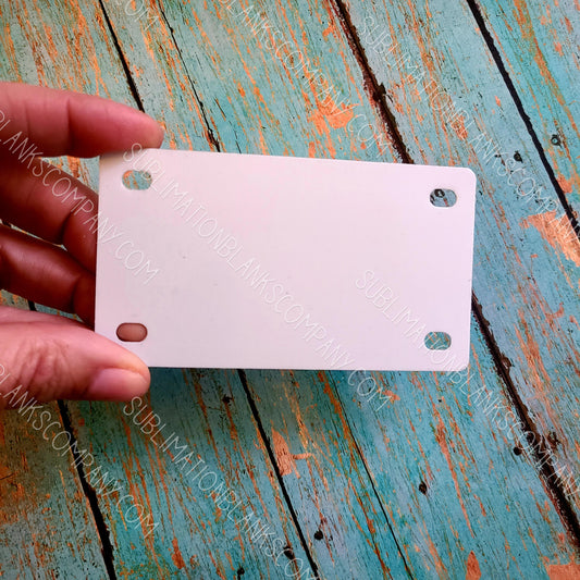 License Plate Aluminum Refrigerator Magnet Sublimation Blank. Laserable!