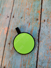 Load image into Gallery viewer, Silicone 2- sided Blank Round Silent Pet Tag! Perfect for laser engraving!
