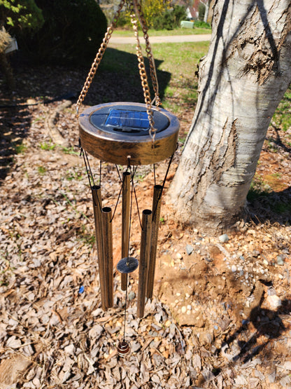 Solar Moon Sublimation Blank Wind Chimes. Also laserable!
