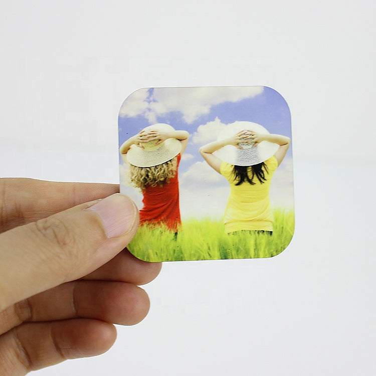 Sublimation Blank DIY Small Square Photo Magnets Wooden MDF Refrigerator  Sticker Creative Magnets Gift Heat Transfer Round Rectangle Square SN5591  From Szyang, $0.72