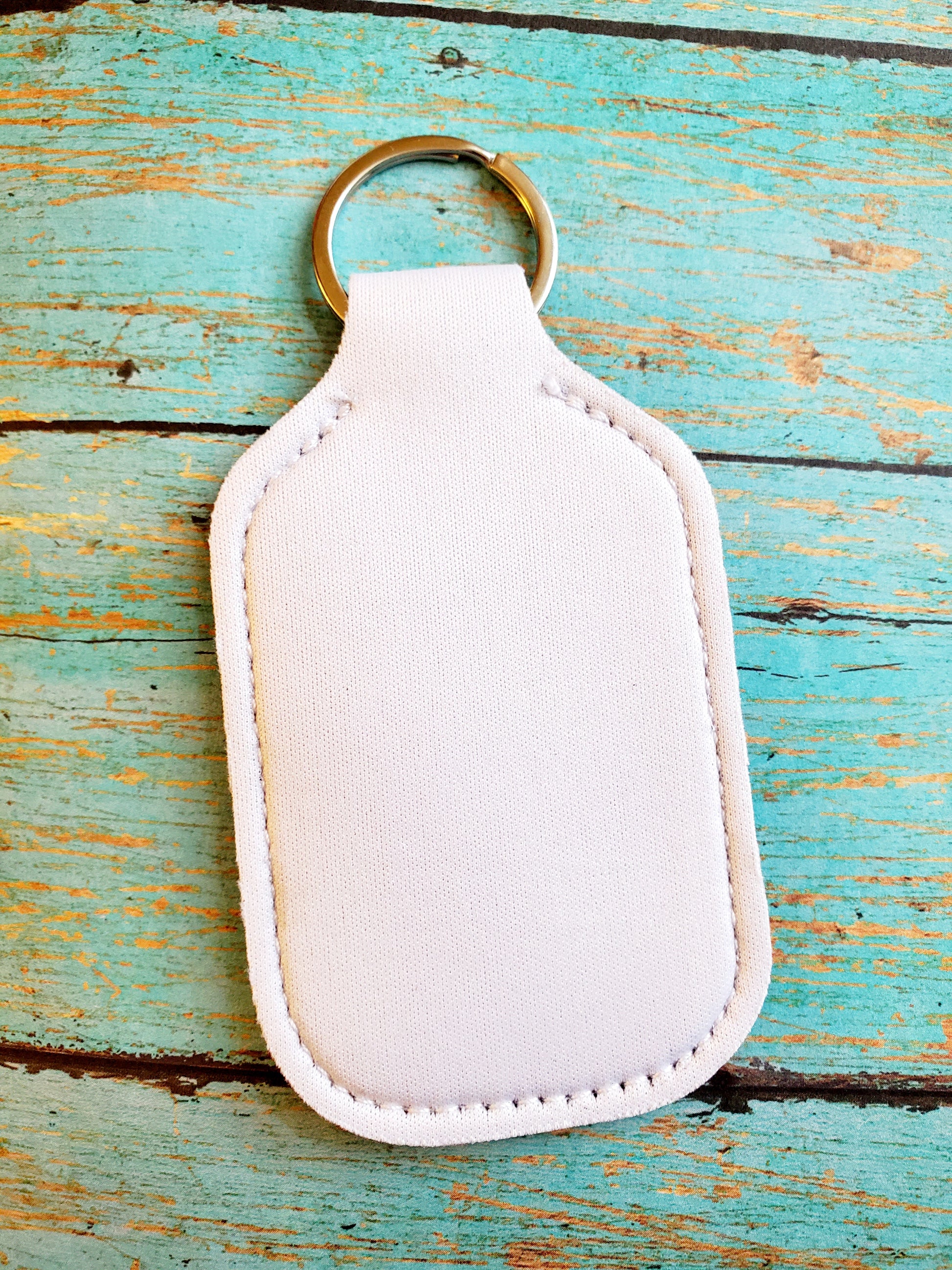 How to Sublimate Neoprene Hand Sanitizer Keychains 